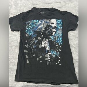 Star Wars Mosaic Style Darth Vader T-Shirt